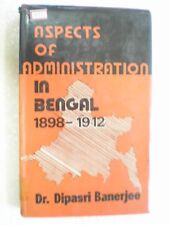 Usado, ASPECTOS DE LA ADMINISTRACIÓN EN BENGALIA 1898 1912 LIBRO RARO INDIA 1980 segunda mano  Embacar hacia Argentina