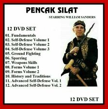 Usado, Conjunto de 12 DVDs Pencak Silat William Sanders série de treinamento curso instrucional comprar usado  Enviando para Brazil