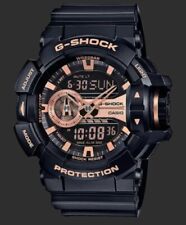 Relógio masculino Casio G-Shock GA400GB-1A4 preto e rosa dourado mostrador resina quartzo  comprar usado  Enviando para Brazil