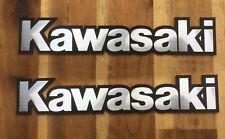 Usado, 2 piezas emblema de depósito Kawasaki - muy elegante segunda mano  Embacar hacia Argentina