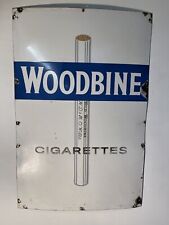 Woodbine enamel sign for sale  CHRISTCHURCH