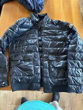 Piumino moncler blu usato  Roma