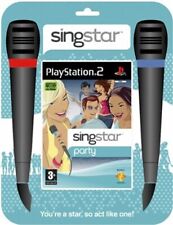 Singstar Party + 2 Microphones Used Playstation 2 Game for sale  Shipping to South Africa
