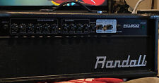 Cabezal amplificador de guitarra de estado sólido Randall RX120D 120w segunda mano  Embacar hacia Argentina