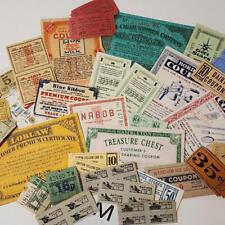 Vintage tickets coupons for sale  Clarksville