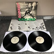 DOUBLE LP VINYL ALBUM THE CLASH LONDON CALLING CBS CLASH3 UK 1ST PRESS VG+/EX comprar usado  Enviando para Brazil