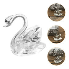 Swan glass figurine for sale  Shipping to Ireland