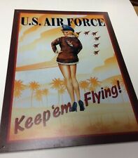 Vintage metal airforce for sale  Flat Rock