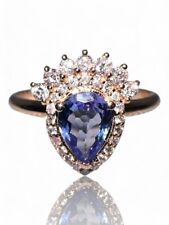 Bague carats tanzanite d'occasion  Perpignan-