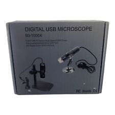 Microscopio Digital USB 50-1000X Color CMOS Sensor Alta Velocidad DSP Nuevo con Caja segunda mano  Embacar hacia Argentina