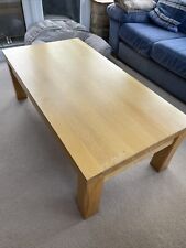 large oak table for sale  CHESTERFIELD
