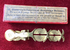 Antique sovereign scales for sale  BELPER