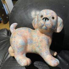 Porcelain dècoupage puppy for sale  AMBLESIDE