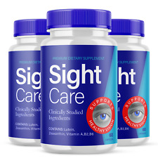 Usado, (pacote com 3) pílulas para cuidados com a visão, suplemento de saúde para visão ocular SightCare (180 cápsulas) comprar usado  Enviando para Brazil