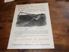 1930.lutetia excavator adverti d'occasion  Expédié en Belgium