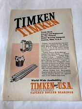 Timken usa tapered for sale  CANVEY ISLAND