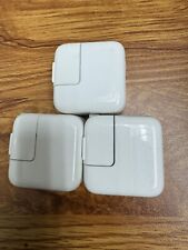 ¡¡PAQUETE DE 3!! Adaptador Cargador de Pared USB Original Apple 10w FABRICANTE DE EQUIPOS ORIGINALES x3 Cubos de Carga, usado segunda mano  Embacar hacia Argentina