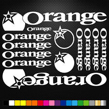 Suitable orange stickers for sale  Shipping to Ireland