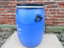 Blue plastic barrel for sale  SWADLINCOTE