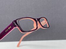 Armações de óculos femininas Miu roxo rosa retangular aro completo Dreamcast 17FNP comprar usado  Enviando para Brazil