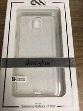 Capa glam transparente Case-Mate para Samsung Galaxy J7 Star, usado comprar usado  Enviando para Brazil