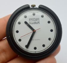 Usado, RELOJ DE CUARZO POP SWATCH 1987 negro azabache BB001 segunda mano  Embacar hacia Argentina