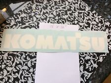 Komatsu forklift vinyl for sale  Upland