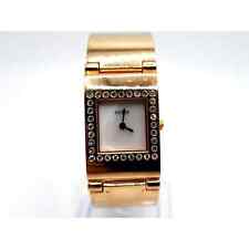 Relógio Guess Feminino Nova Bateria Tom Dourado Mostrador MOP Moldura Diamante 20mm comprar usado  Enviando para Brazil