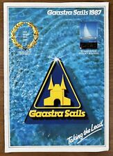 Catálogo de vela GAASTRA 1987 de colección windsurf tabla de vela windsurf segunda mano  Embacar hacia Argentina