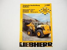 Prospekt liebherr l580 gebraucht kaufen  Merseburg