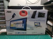 Monitor portátil LCD AOC E1759FWU 17 pulgadas alimentado por USB caja abierta  segunda mano  Embacar hacia Argentina