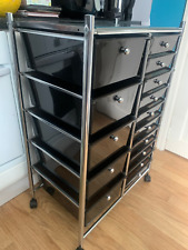 Drawers storage cart for sale  PRESTON