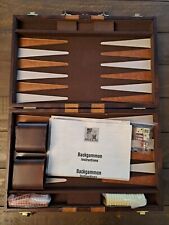 Backgammon koffer kunstleder gebraucht kaufen  Bremen