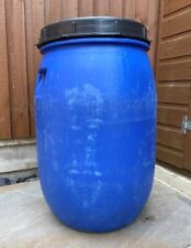 1 x Plastic Barrel, Water Butt, Storage Barrel with Lid, Feed Bins 60Ltr for sale  SWADLINCOTE
