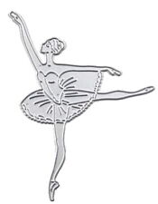 Fustella metallo ballerina usato  Italia