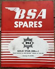 Bsa gold star for sale  COLCHESTER
