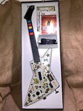 Guitar Hero Xbox 360 Gibson XPlorer Xplorer Wired 95055 RedOctane w/box 3 Games, used for sale  Shipping to South Africa