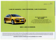 2002 FIAT Vintage Original 8 páginas Impressão AD Flyer | Stilo Punto Palio Doblo comprar usado  Enviando para Brazil
