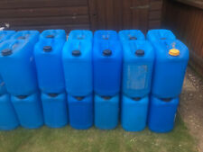 25 Litre used container drum ideal for moving water oil fuel etc for sale  COLCHESTER