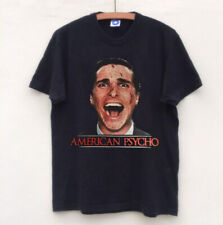 Camiseta American Psycho Movie negra manga corta algodón unisex VM8366 segunda mano  Embacar hacia Argentina
