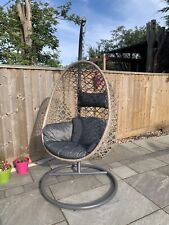 Hanging rattan egg for sale  IPSWICH