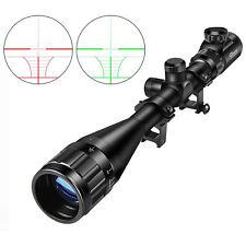 Hunting Rifle Scope 6-24x50 AOE Red and Green Illuminated Gun Scope with Mount for sale  Shipping to South Africa