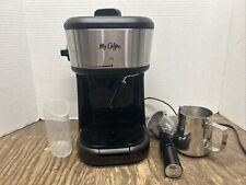 Cafeteira espresso a vapor 4 tiros, latte com jarro de espuma de aço inoxidável, usado comprar usado  Enviando para Brazil