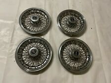 Pontiac wire hubcaps for sale  Tulsa
