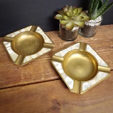 Vintage brass ashtrays for sale  Shipping to Ireland