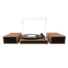 LP&No.1 Record Player Wireless Turntable Stereo Bookshelf Speakers Vinyl Record, used for sale  Shipping to South Africa