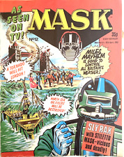 MASK. # 12. 12TH. MARCH-10TH APRIL 1987.  IPC UK EVERY FORTNIGHT  MAGAZINE. segunda mano  Embacar hacia Argentina