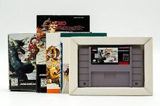 Usado, Carteles manuales de videojuego Squaresoft 1995 caja disparador cronógrafo de Super Nintendo SNES segunda mano  Embacar hacia Argentina