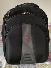 Black & Gray WENGER SwissGear Sahara 15” Laptop Computer Padded Backpack for sale  Shipping to South Africa