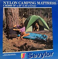 Vintage Nylon Camping Mattress Never used  76"x28" (1.93x0.71m) for sale  Shipping to South Africa